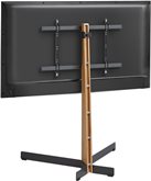 TVS 3695 | tv vloerstandaard | Eikenhoud & staal | 40-77" 19